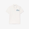 Áo Polo Lacoste Chính hãng -  Classic Fit Printed L.12.12 - Màu Trắng | JapanSport PH0285-51-CPI