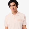 Áo Polo Lacoste Nam Chính hãng - L.12.12 Classic Fit Printed Pattern - Màu Hồng | JapanSport PH0285-51-GXI