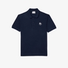 Áo Polo Lacoste Chính hãng - Lacoste Unisex L.12.12 Dáng Cổ Điển Họa Tiết In - Màu Xanh | JapanSport PH2723-51-166