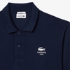 Áo Polo Lacoste Chính hãng - Lacoste Unisex L.12.12 Dáng Cổ Điển Họa Tiết In - Màu Xanh | JapanSport PH2723-51-166