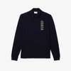 Áo khoác Lacoste Chính hãng - Men's Long Sleeve Original L.12.12 Multi Badge Polo - Màu Xanh Đen | JapanSport  PH3462-51-HDE
