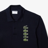 Áo khoác Lacoste Chính hãng - Men's Long Sleeve Original L.12.12 Multi Badge Polo - Màu Xanh Đen | JapanSport  PH3462-51-HDE