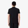 Áo Polo Lacoste Nam Chính hãng - Regular Fit Colorblock Petit Piqué Polo - Màu Đen/Trắng/Xanh | JapanSport PH5918-51-6XH
