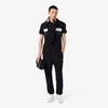 Áo Polo Lacoste Nam Chính hãng - Regular Fit Colorblock Petit Piqué Polo - Màu Đen/Trắng/Xanh | JapanSport PH5918-51-6XH
