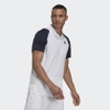 Áo Polo Adidas Chính Hãng - Tennis T-Shirt - Trắng | JapanSport H34705