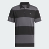 Áo Polo Adidas Nam Chính Hãng - COLORBLOCK RUGBY STRIPE POLO SHIRT - Đen/Xám  | JapanSport IU4355
