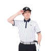 Áo Polo Golf Puma chính hãng - Stretch Canoctopus Stripe AOP Polo - Màu trắng | JapanSport 627604-04
