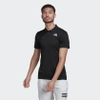 Áo Polo Adidas Nam Chính Hãng - POLO TENNIS FREELIFT - Đen | JapanSport HB9134