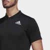 Áo Polo Adidas Nam Chính Hãng - POLO TENNIS FREELIFT - Đen | JapanSport HB9134