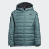 Áo Adidas Chính Hãng - PUFFER JACKET - Kids - Xanh | JapanSport EW6347