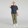 Áo Polo Puma Nữ Chính Hãng - Women's short-sleeved polo shirt in FOG Rib Color- Màu Xám | JapanSport 633352-01
