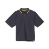 Áo Polo Puma Nữ Chính Hãng - Women's short-sleeved polo shirt in FOG Rib Color- Màu Xám | JapanSport 633352-01