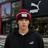 Mũ Puma Nam Chính Hãng - PUMA CLASS Mid Crown Beanie - Màu Đỏ | JapanSport 026413-02