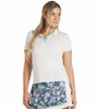 Áo Polo Golf Puma Nữ Chính Hãng - Women's Pique Tipped Golf Polo - Màu Trắng | JapanSport 627207-03
