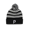 Mũ Puma Chính Hãng - WRMLBL Stripe Pom Beanie - Màu Xám | JapanSport 024788-02