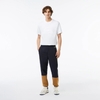 Quần gió Lacoste Chính hãng - Showerproof Colourblock Track Pants - Màu xanh/nâu | JapanSport XH1616-51-RHI