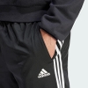 Quần Adidas Nam Chính Hãng - ESSENTIALS 3-STRIPES TAPERED BOOT TRACK PANTS - Đen | JapanSport H46105