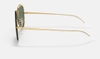 Kính Ray-ban Chính hãng - Blaze Aviator Sunglasses in Gold and Green | JapanSport 0RB3584N-61