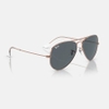 Kính Ray-Ban Chính hãng - Aviator Large Metal - RB3025 9202B1 62-14mm - Màu Dark Gray - Nam | JapanSport