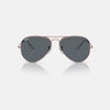Kính Ray-Ban Chính hãng - Aviator Large Metal - RB3025 9202B1 62-14mm - Màu Dark Gray - Nam | JapanSport