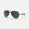 Kính Ray-Ban Chính hãng - Sunglasses in Black and G-15 Green - RB3675 002/31-58mm | JapanSport