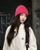 Mũ Lacoste Chính Hãng - Women's Ribbed Cashmere Beanie - Màu Hồng | JapanSport RB0805-51-SQI