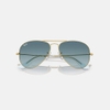 Kính Ray-Ban Chính hãng - Aviator metal Gradient Blue - RB3025 001/3M 58-14mm - Nam | JapanSport