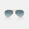 Kính Ray-Ban Chính hãng - Aviator metal Gradient Blue - RB3025 001/3M 58-14mm - Nam | JapanSport