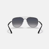 Kính Ray-Ban Chính hãng - Sunglasses in Gunmetal and Blue/Grey - RB3683 004/78 56mm - Màu xám | JapanSport