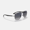 Kính Ray-Ban Chính hãng - Sunglasses in Gunmetal and Blue/Grey - RB3683 004/78 56mm - Màu xám | JapanSport