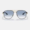 Kính Ray-Ban Chính hãng - Polished Black On Gold - RB3683 90003F 59mm - Nam | JapanSport