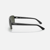 Kính Ray-Ban Chính hãng - RB3687 002/31 Sunglasses in Black and Green - 58mm - Màu Đen | JapanSport