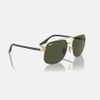 Kính Ray-Ban Chính Hãng - Sunglasses in Gold and Green  | 0RB3699 900031 56mm | JapanSport