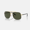 Kính Ray-Ban Chính Hãng - Sunglasses in Gold and Green  | 0RB3699 900031 56mm | JapanSport