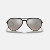 Kính Ray-Ban Chính hãng - CHROMANCE Sunglasses in Black and Silver | RB4320CH-601S5J 58mm | JapanSport