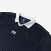 Áo Polo Reebok Chính Hãng - Monogram Football Polo Men's T-Shirt - Màu Đen | JapanSport 100239697