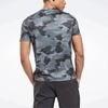 Áo Phông Reebok Chính Hãng - Train Camo Tech T-Shirt - Màu Xanh/Đen | JapanSport 100028669