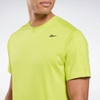 Áo Phông Reebok Nam Chính Hãng - Speedwick Training T-shirt - Màu Xanh Vàng | JapanSport HT1703