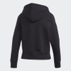 Áo khoác nữ Adidas Chính hãng - Ribbed Hoodie - Black | JapanSport FI6712