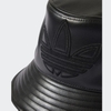 Mũ Adidas Chính Hãng - Originals Outline Trefoil Filled Polyurethane Bucket Hat - Màu Đen | JapanSport IY4055