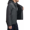 Áo Khoác Levi's Chính Hãng - Soft Shell Hooded Storm Coat - Màu Xám | JapanSport LM1RN012-gre