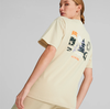 Áo Phông Puma Nam Chính Hãng - Downtown Relaxed Graphic Tee Women - Be | JapanSport 538362-88