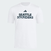 Áo Phông Adidas Nam Chính Hãng - Seattle Sounders FC Short Sleeve Tee - Màu Trắng | JapanSport JX4381