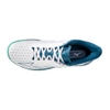 Giày Mizuno Nữ Chính hãng - Wave Exceed Tour 5 AC - Màu Trắng Xanh  | JapanSport 61GA227030