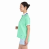 Áo Polo Mizuno Nữ Chính Hãng - Women's Short-sleeved Polo Shirt - Màu Xanh | JapanSport E2MAC207-30