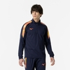 Áo Khoác Mizuno Chính Hãng - Stretch Fleece Shirt - Màu Xanh | JapanSport  P2MCA516-14