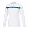 Áo Khoác Mizuno Chính Hãng - N-XT Long Sleeve Volleyball - Màu Trắng | JapanSport  V2MAB512-01