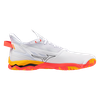 Giày Tennis Mizuno Nam Chính hãng - WAVE MIRAGE 5 - Màu Trắng/Cam | JapanSport X1GA235098