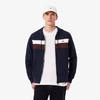 Áo Khoác Lacoste Chính hãng - Men's Zip-Up Colorblock Hoodie - Màu Navy | JapanSport SH5913-51-6WZ