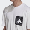 Áo Adidas Chính Hãng - SHORT SLEEVE GRAPHIC - Trắng | JapanSport GU3634